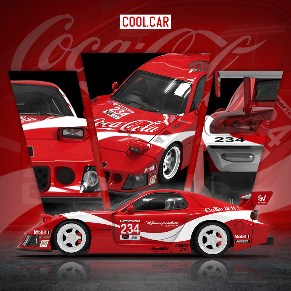 Mazda Miata RX7 Coca Cola - Cool Car (POR PEDIDO)