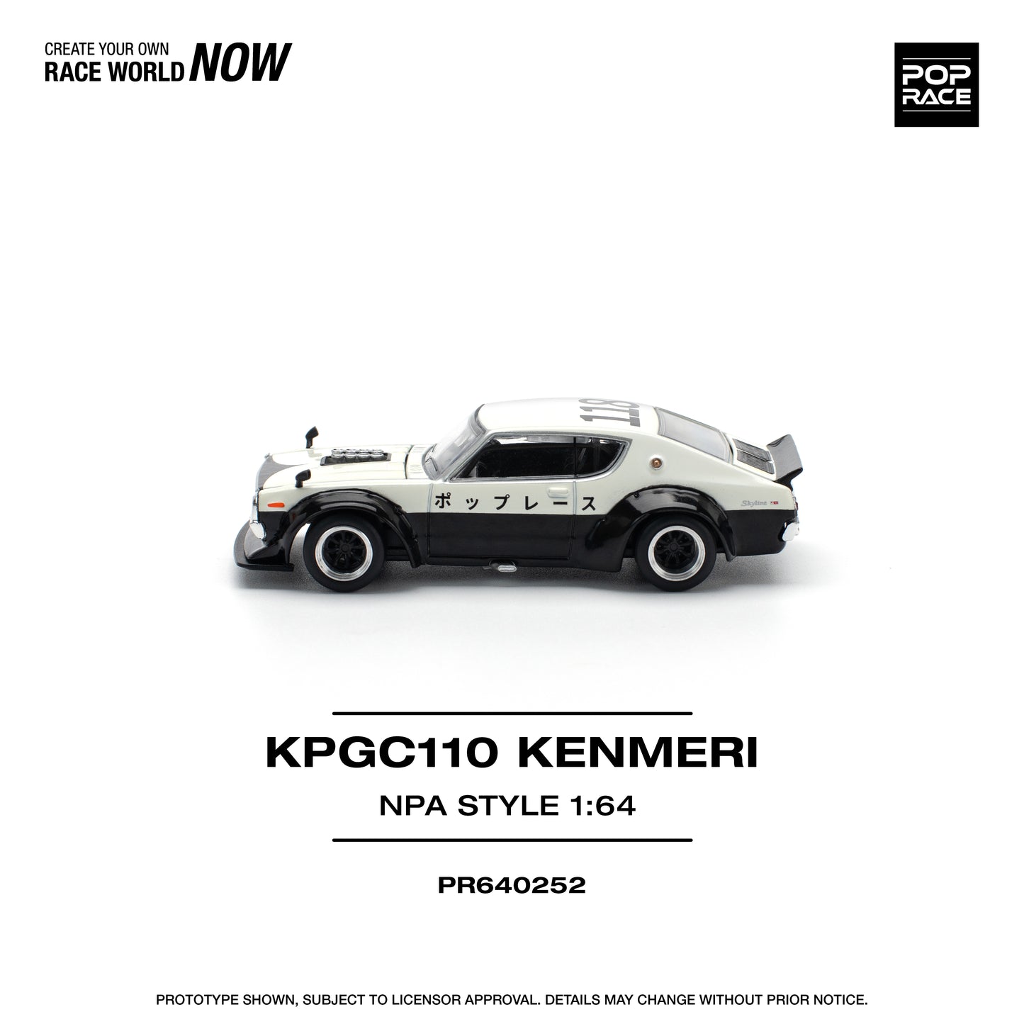 Nissan Skyline Kenmeri -Pop Race (PRE ORDEN)