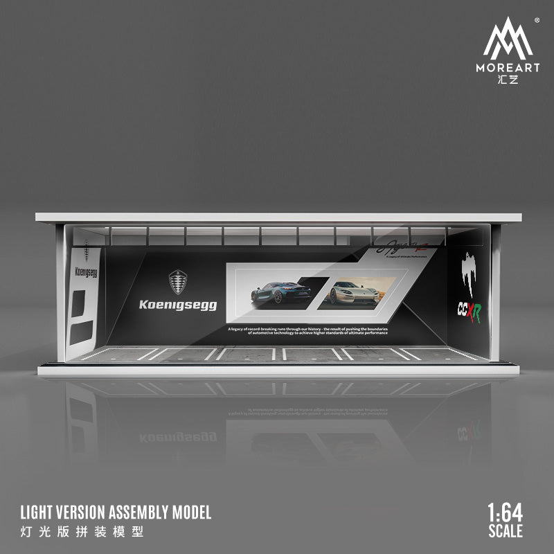 Parqueo Marcas de Coche 2 Diorama - MoreART (BAJO PEDIDO)