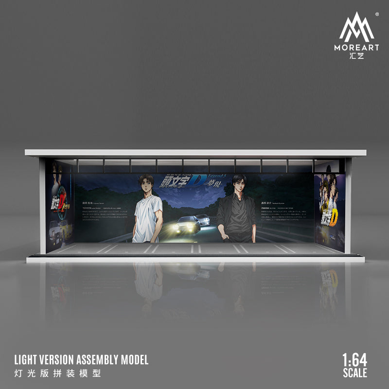 Parqueo Anime Diorama - MoreART (BAJO PEDIDO)