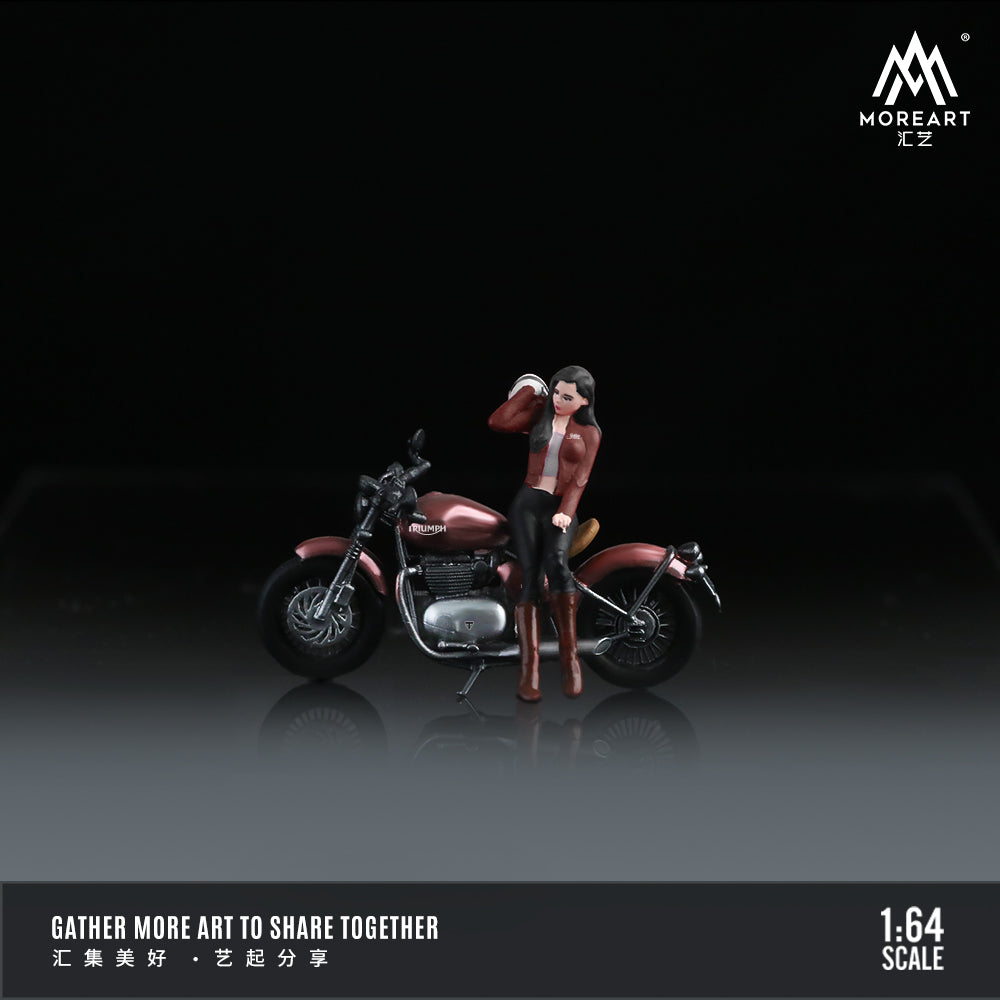 Moto Triumph Bobber 1200CC Figura - MoreART (BAJO PEDIDO)