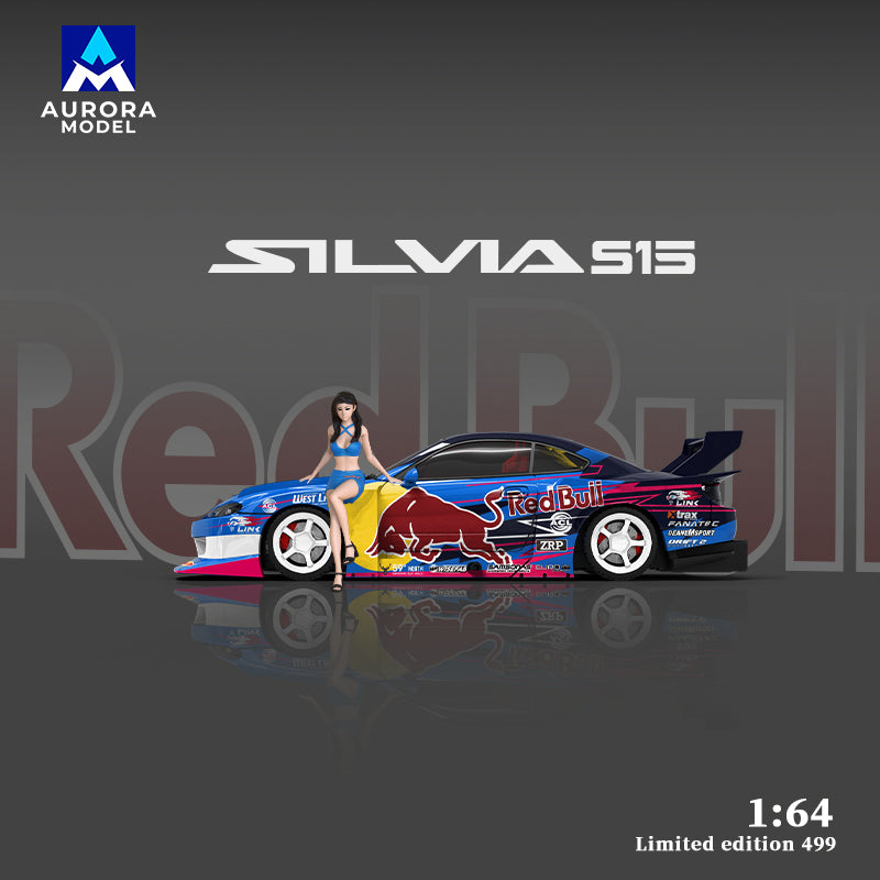 Nissan S15 Redbull - Aurora Model (POR PEDIDO)