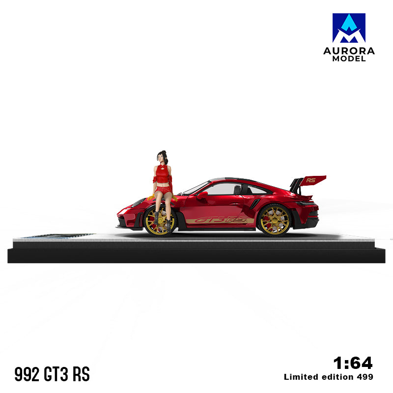 Porsche 992 GT3 RS Red- Aurora Model (POR PEDIDO)