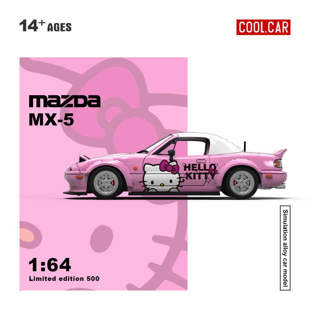 Mazda Miata Na Hellow Kitty Pink - Cool Car (POR PEDIDO)