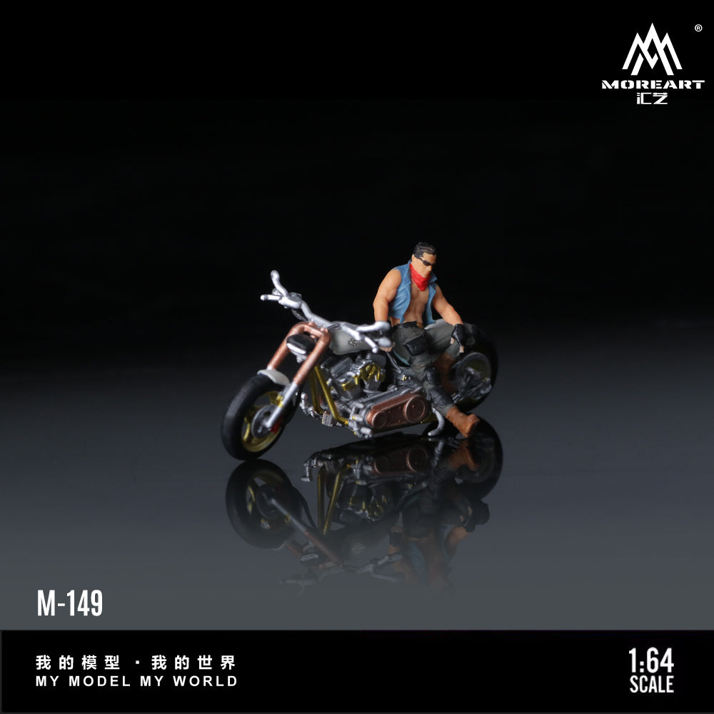 Moto Harley Davidson White Trendy Figura - MoreART (BAJO PEDIDO)