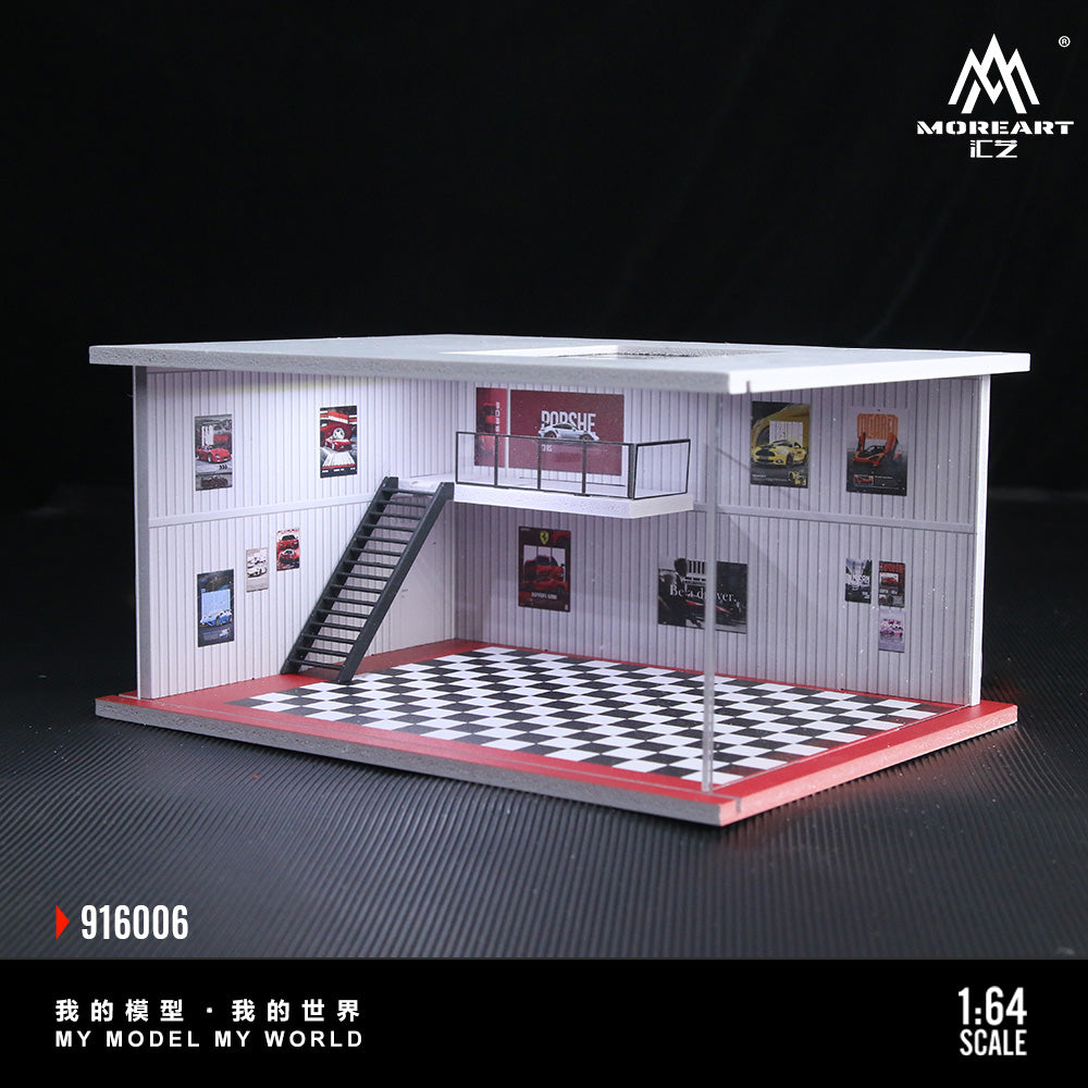 Mini Garage Diorama V3 - MoreART (BAJO PEDIDO)