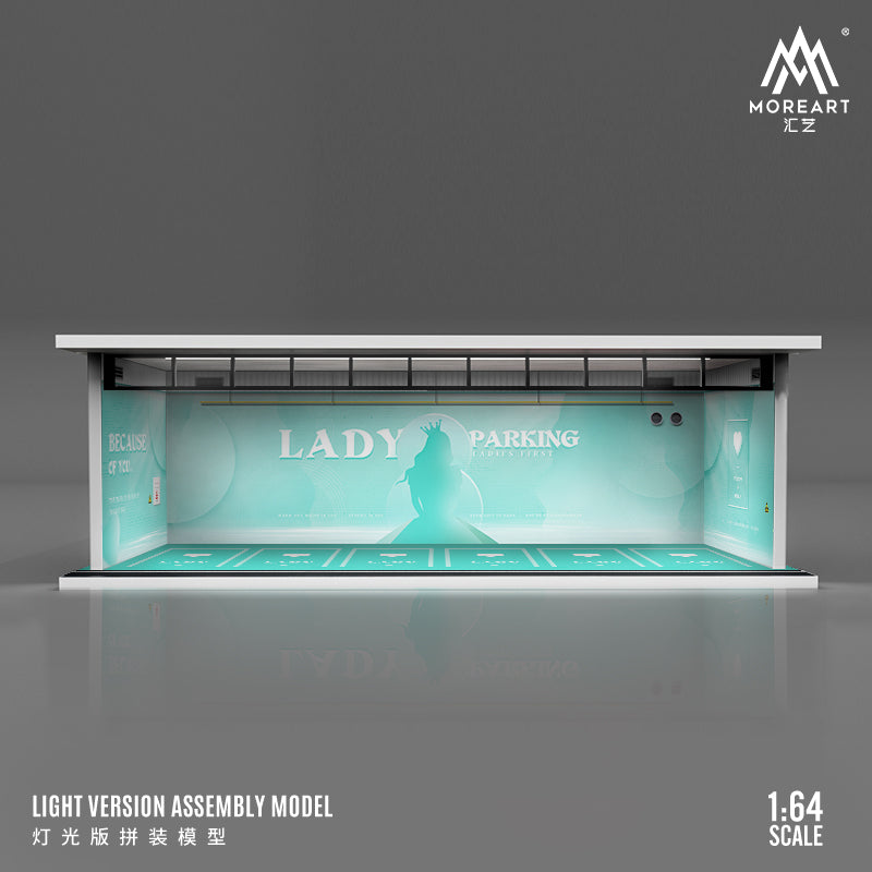 Parqueo Lady Diorama - MoreART (BAJO PEDIDO)