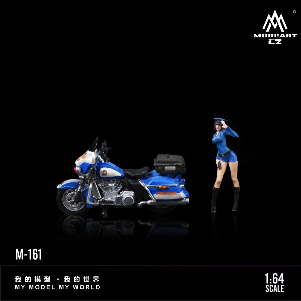 Moto Harley Davidson Police Figura - MoreART (BAJO PEDIDO)