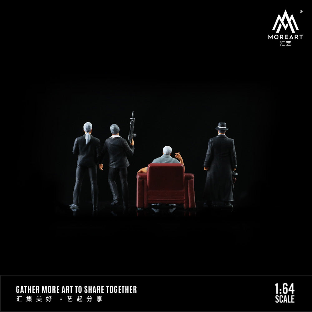 Set de 4 Figuras Gang Boss - MoreART (BAJO PEDIDO)