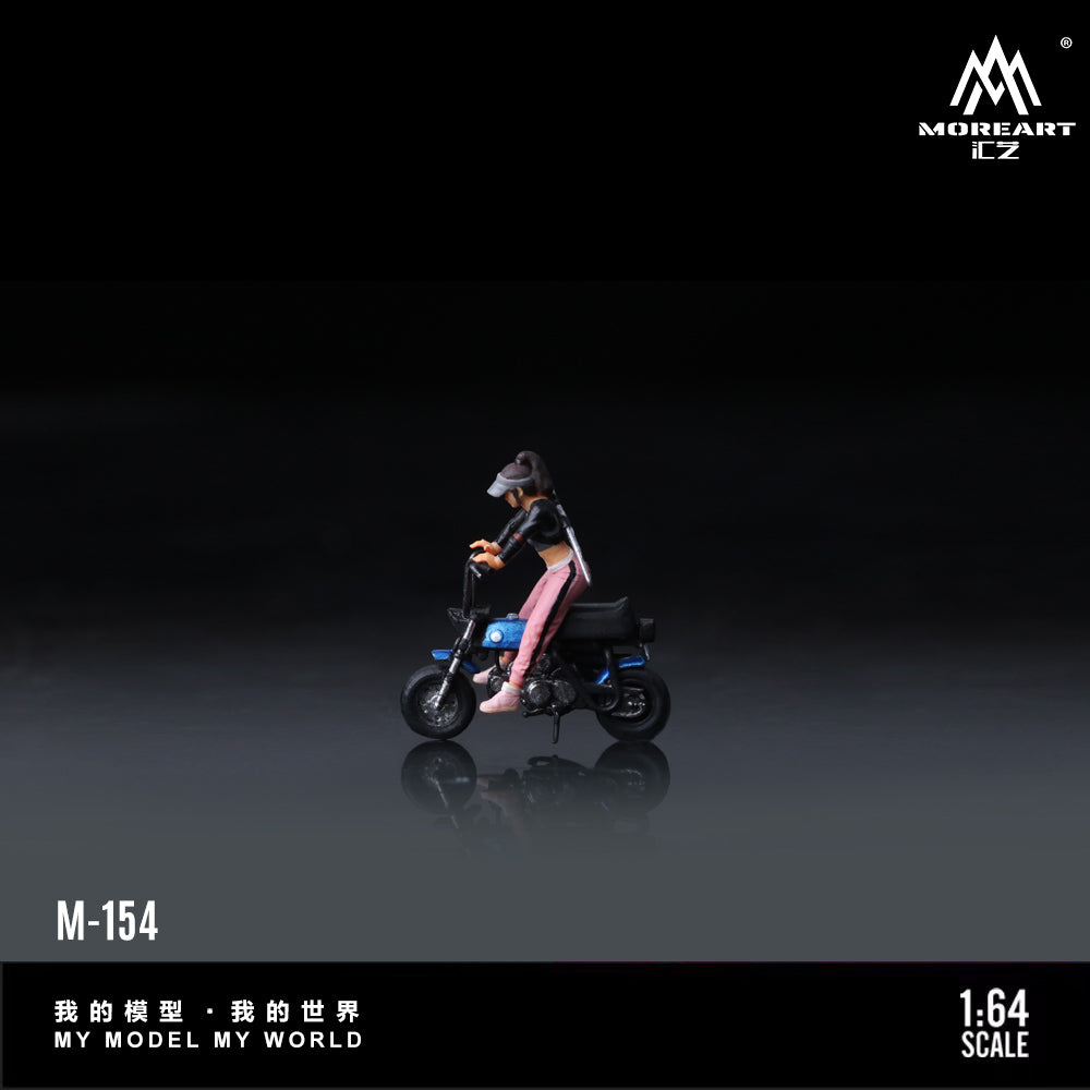 Moto Racing Female Figura - MoreART (BAJO PEDIDO)