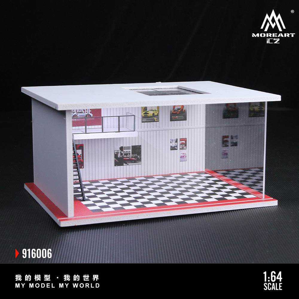 Mini Garage Diorama V3 - MoreART (BAJO PEDIDO)