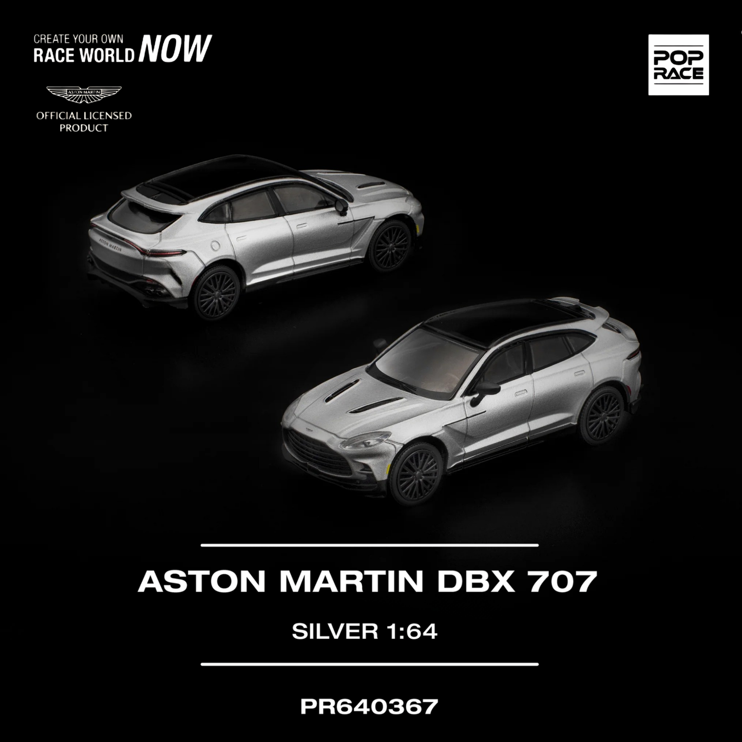 Aston Martin DBX 707 - Silver (PRE ORDEN)