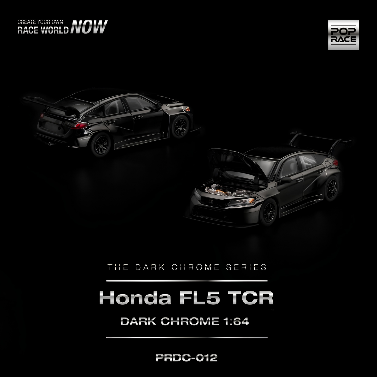 Honda Civic FL5 TCR - Dark Chrome (PRE ORDEN)