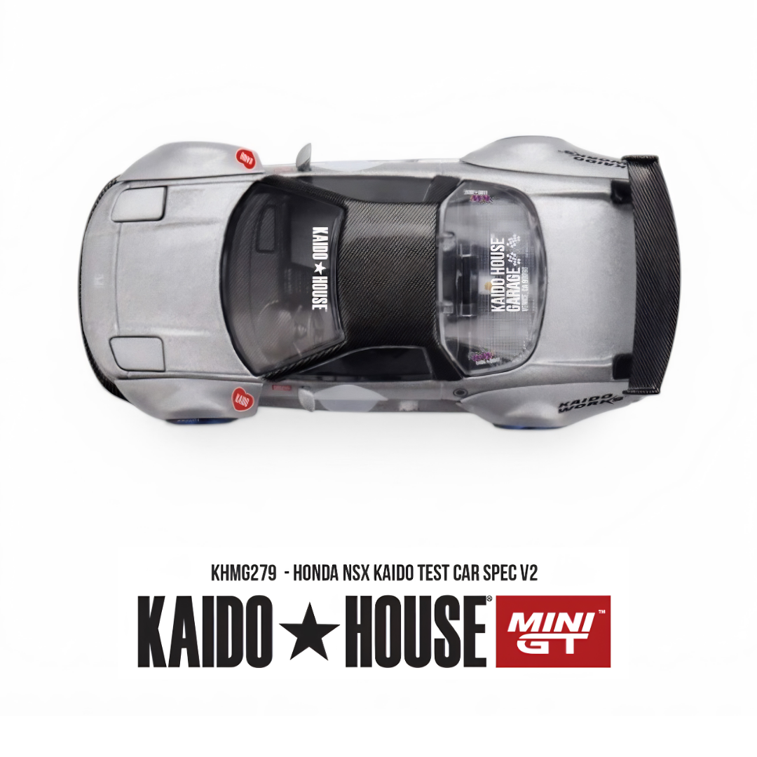 Honda NSX - Kaido Test Car Spec V2 - Mini GT x Kaido House (PRE ORDEN)