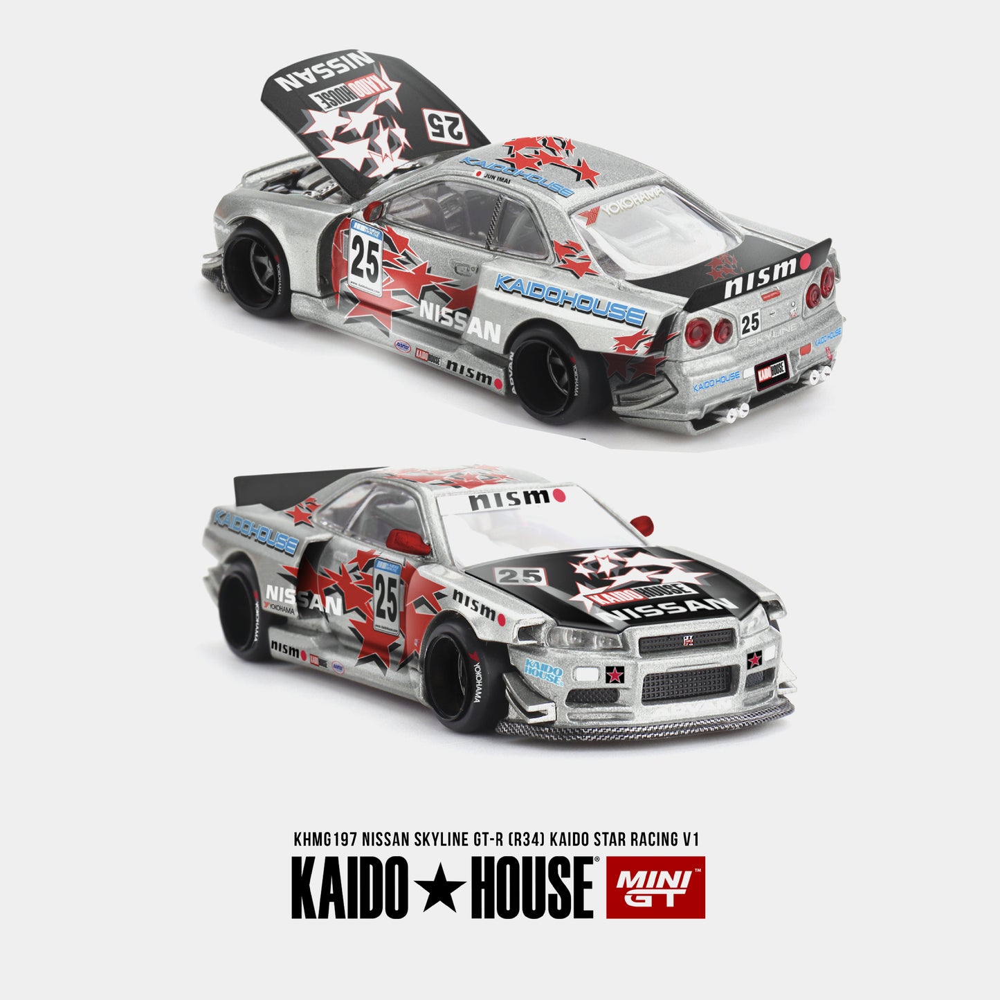 Nissan Skyline GT-R (R34) Kaido Star Racing V1 (PRE ORDEN)