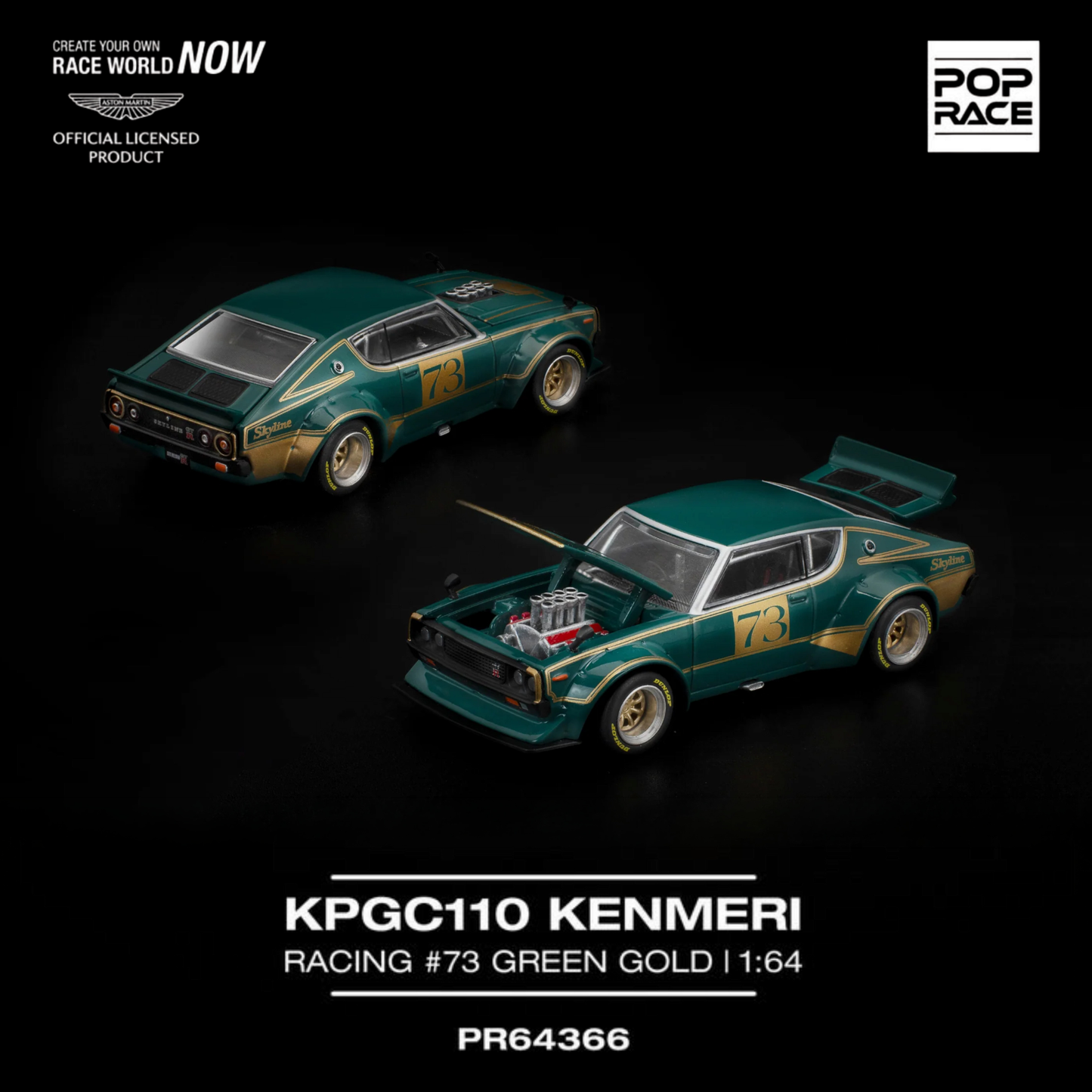 KPGC110 Kenmeri Racing #73 - Green Gold (PRE ORDEN)