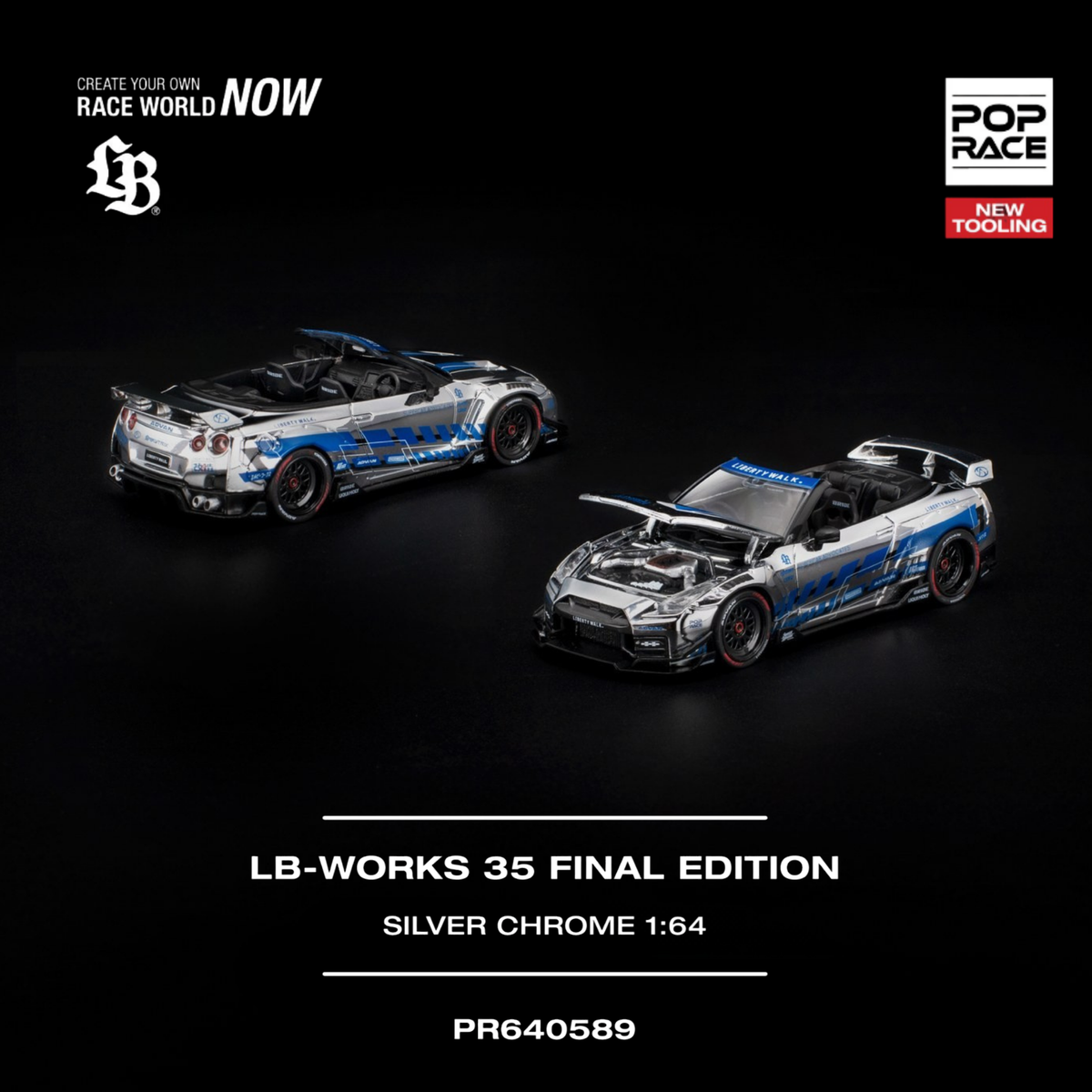 LB-WORKS 35 FINAL EDITION SILVER CHROME (PRE ORDEN)
