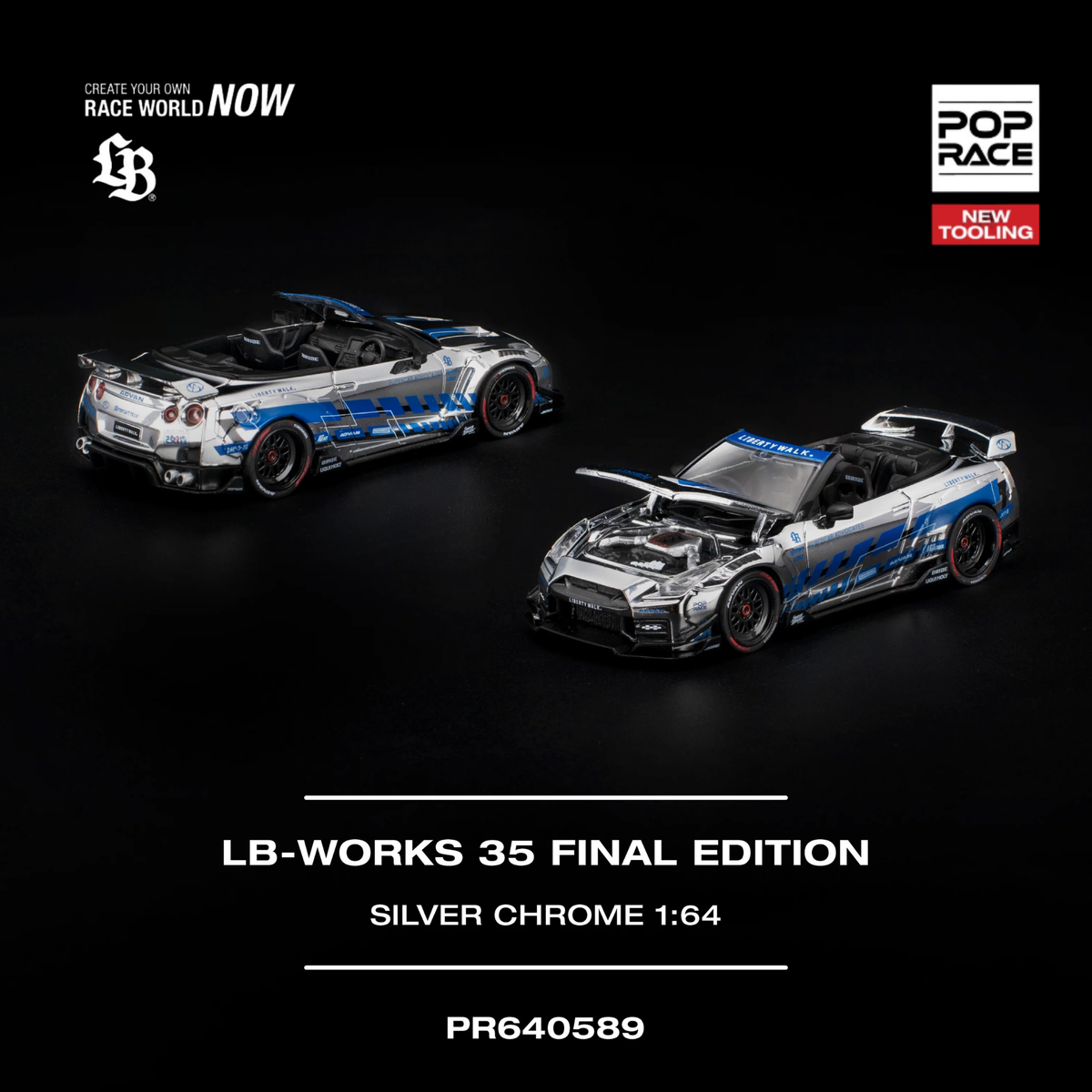 LB WORK 35 FINAL - EDITION SILVER CHROME (PRE ORDEN)