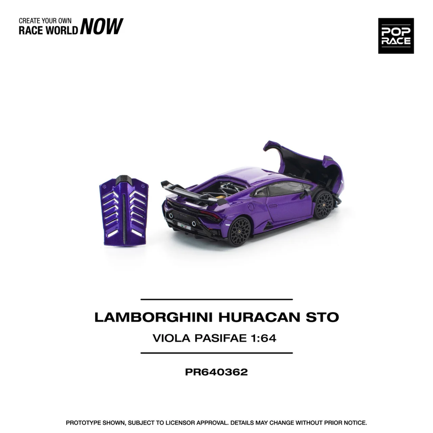 Lamborguni Huracan STO Viola Pasifae - (PRE ORDEN)