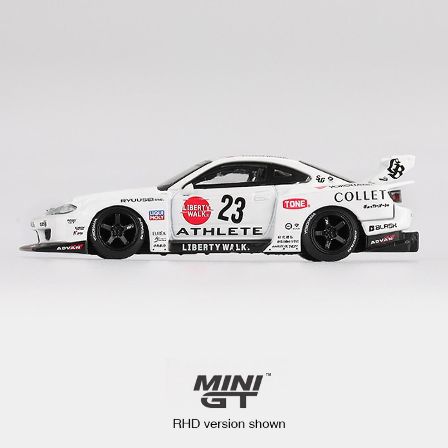 Nissan LB-Super Silhouette S15 SILVIA ATHLETE - Mini GT (PRE ORDEN)