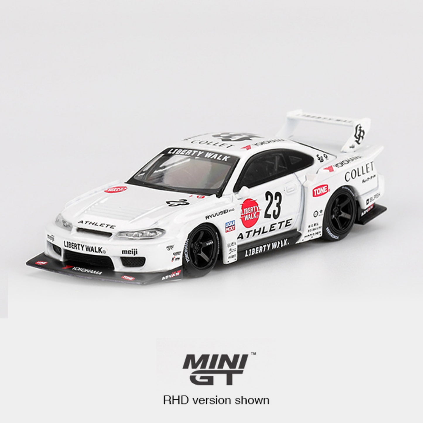 Nissan LB-Super Silhouette S15 SILVIA ATHLETE - Mini GT (PRE ORDEN)