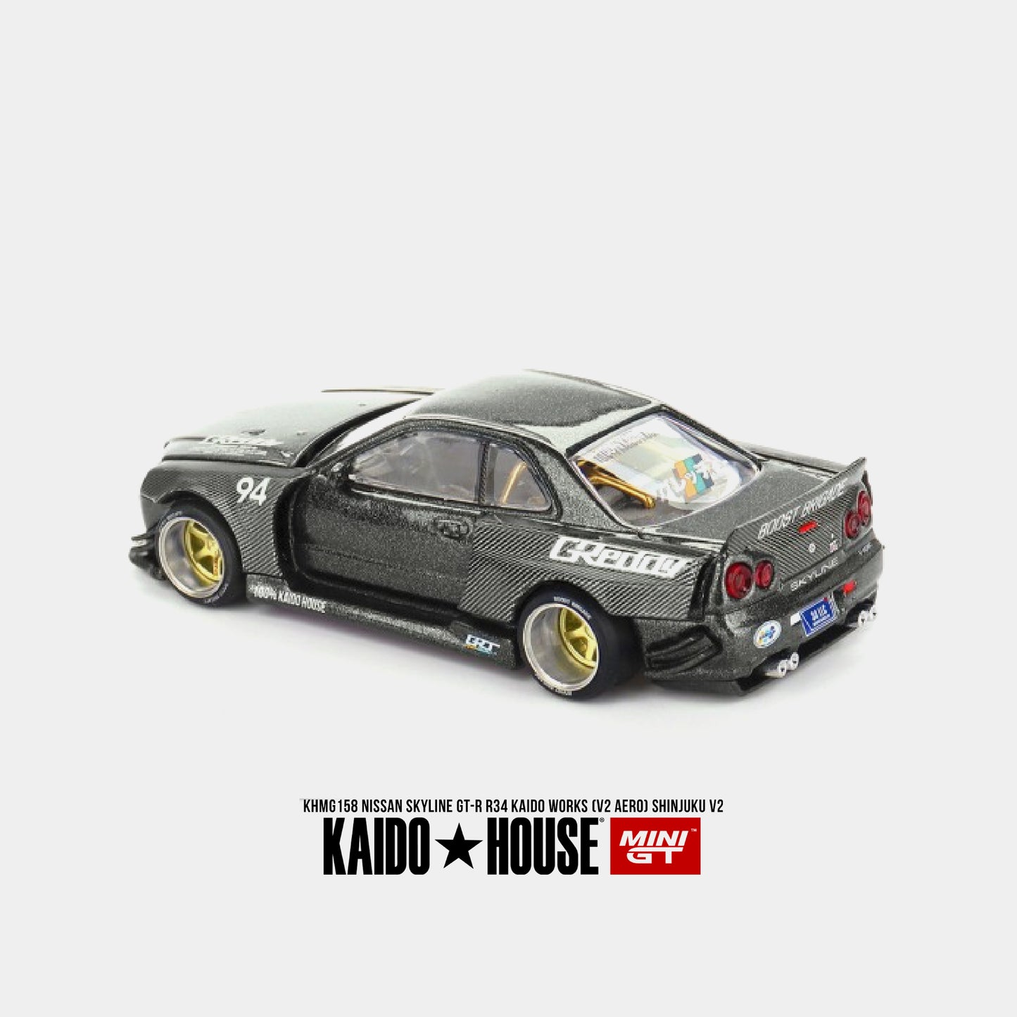 Nissan Skyline GT-R (R34) Kaido Works V2 Aero Shinjuku v2 (PRE ORDEN)