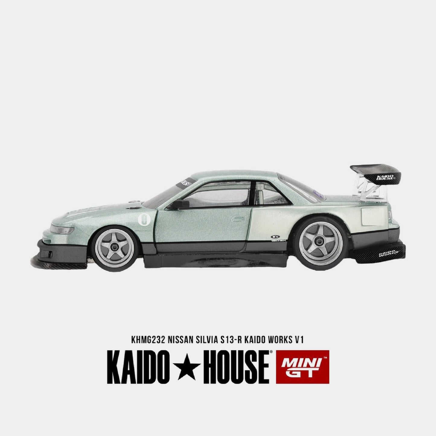 Nissan Silvia S13 - Kaido Works V1 - Mini GT x Kaido House (PRE ORDEN)