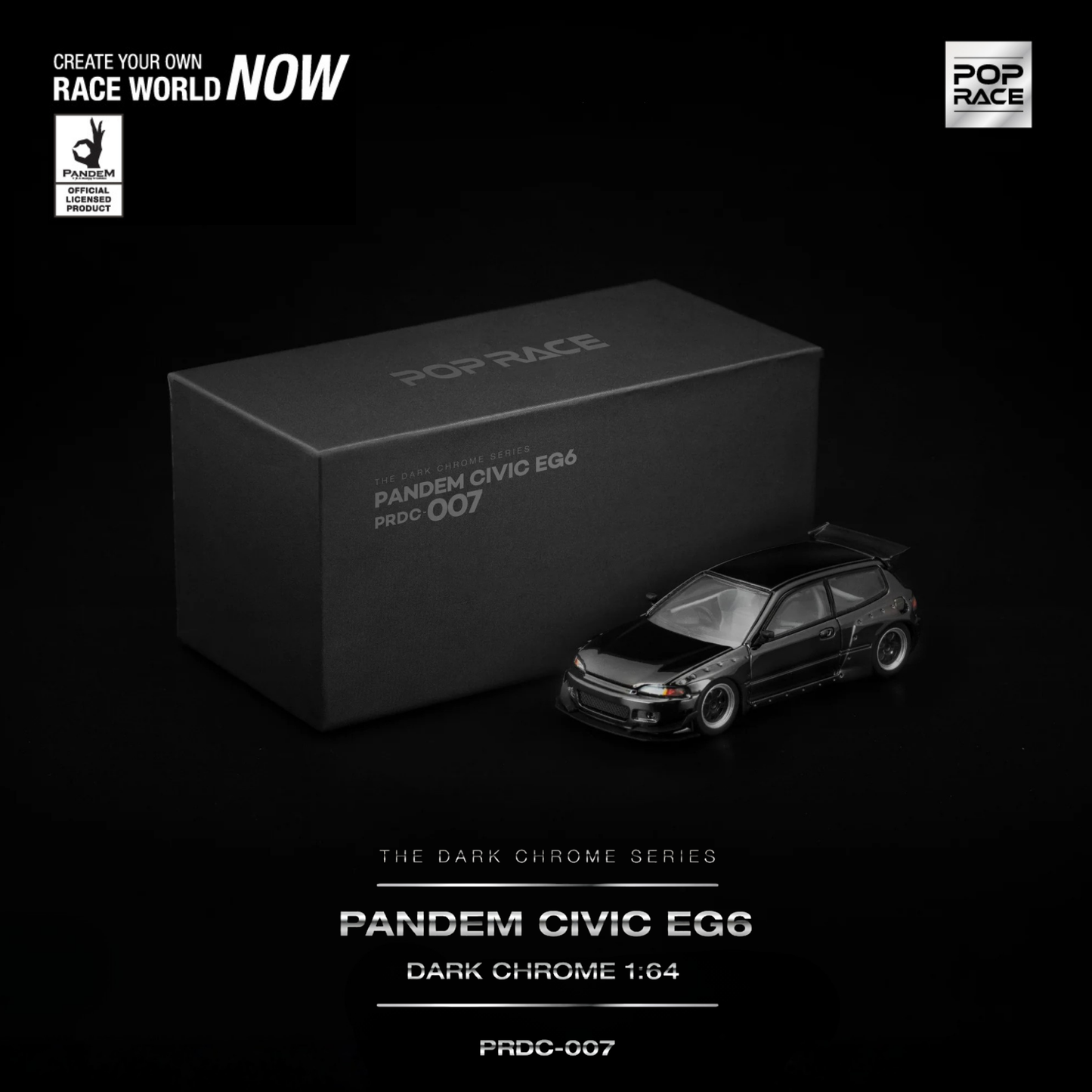 Pandem Civic EG6 - Dark Chrome (PRE ORDEN)
