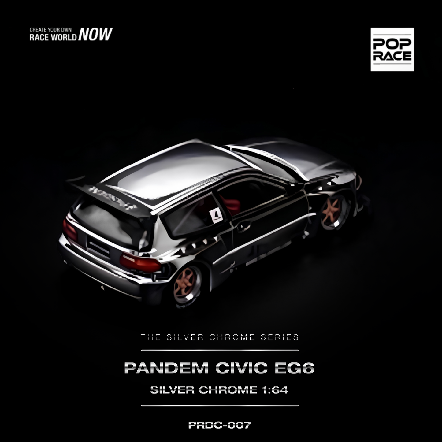Pandem EG6 Silver Chrome (PRE ORDEN)