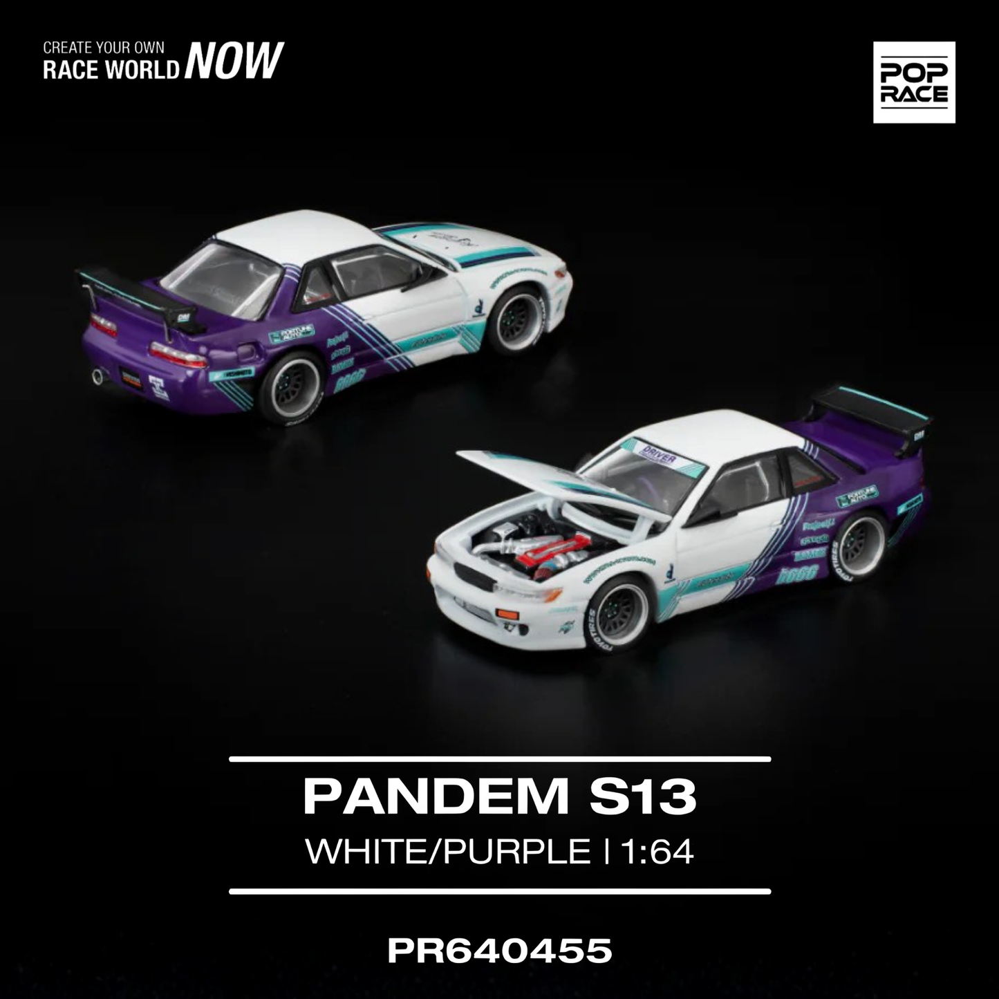 Pandem S13 White - Purple (PRE ORDEN)