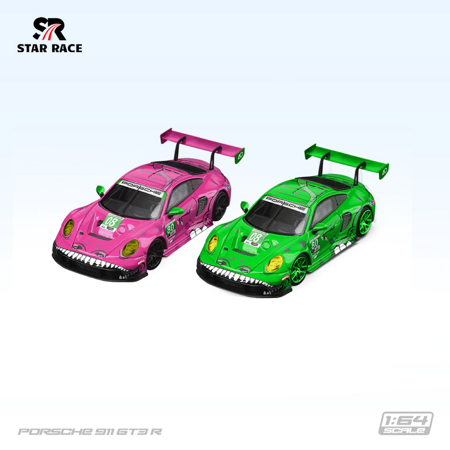 Porsche 911 GT3 Roxy & Rexy Two pack - Star Race (POR PEDIDO)