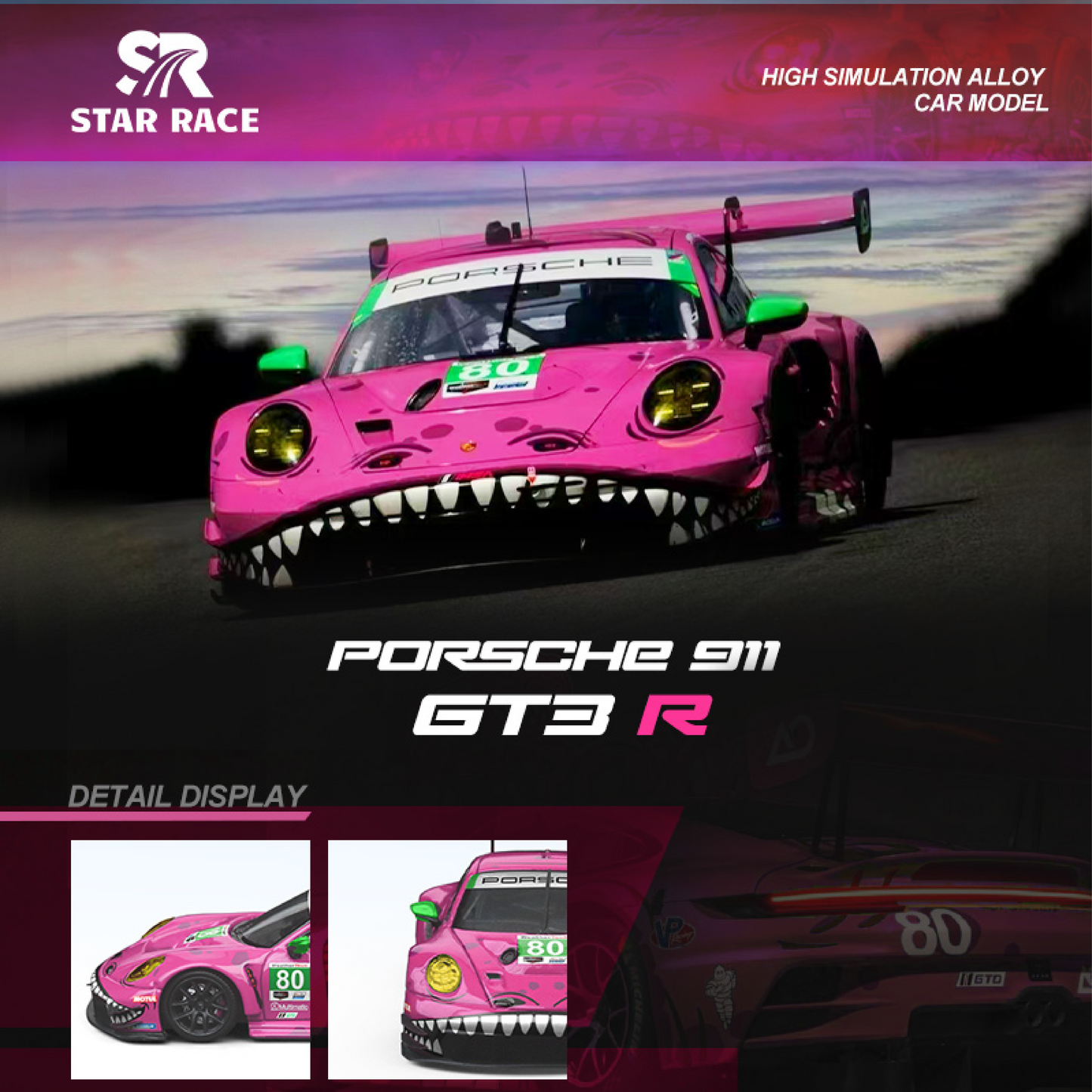 Porsche 911 GT3 Roxy - Star Race (POR PEDIDO)