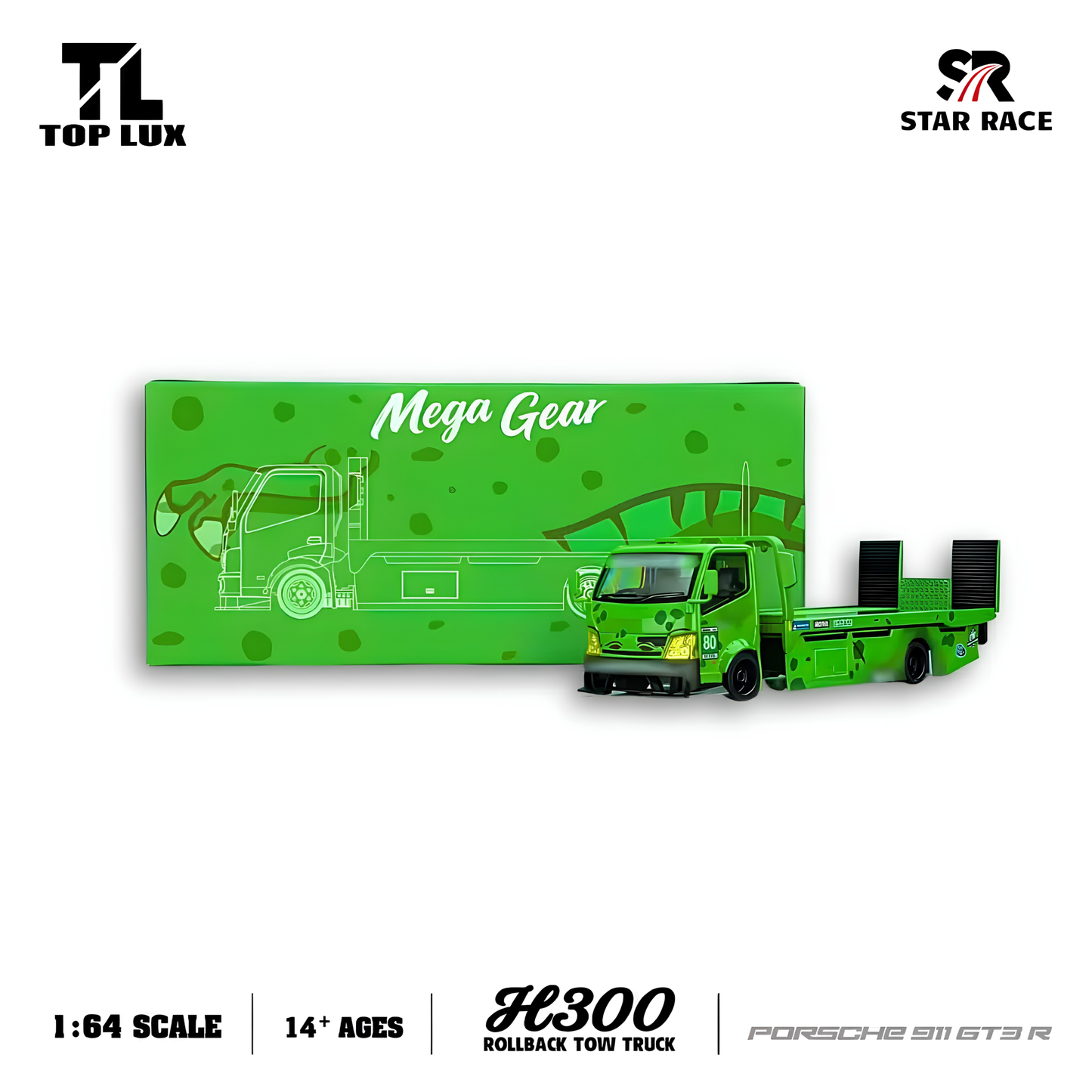 H300 Rollback Tow Truck Roxy & Rexy - Top Lux X Star Race (PRE VENTA)