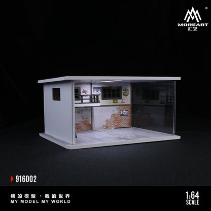 Mini Garage Diorama V2 - MoreART (BAJO PEDIDO)