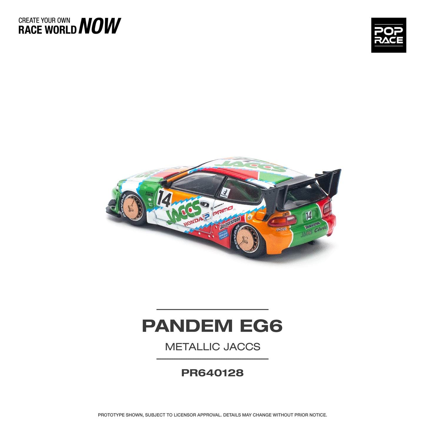 Honda Civic EG6 Pandem -Pop Race
