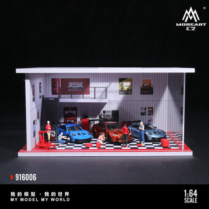 Mini Garage Diorama V3 - MoreART (BAJO PEDIDO)