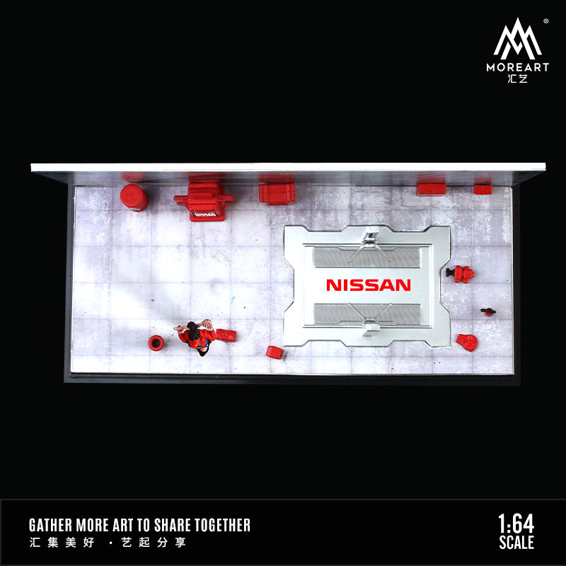 Taller Nissan Diorama - MoreART (BAJO PEDIDO)