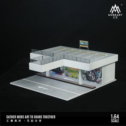 Parqueo 2 niveles con calle Diorama - MoreART (BAJO PEDIDO)