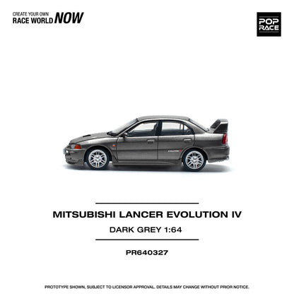 Mitsubishi Lancer Evolution IV Dark Grey (PRE ORDEN)