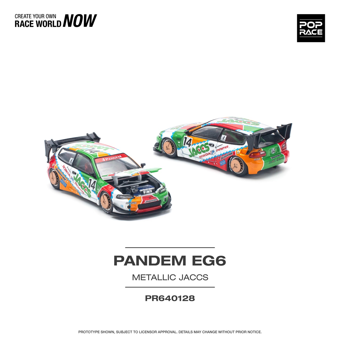Honda Civic EG6 Pandem -Pop Race