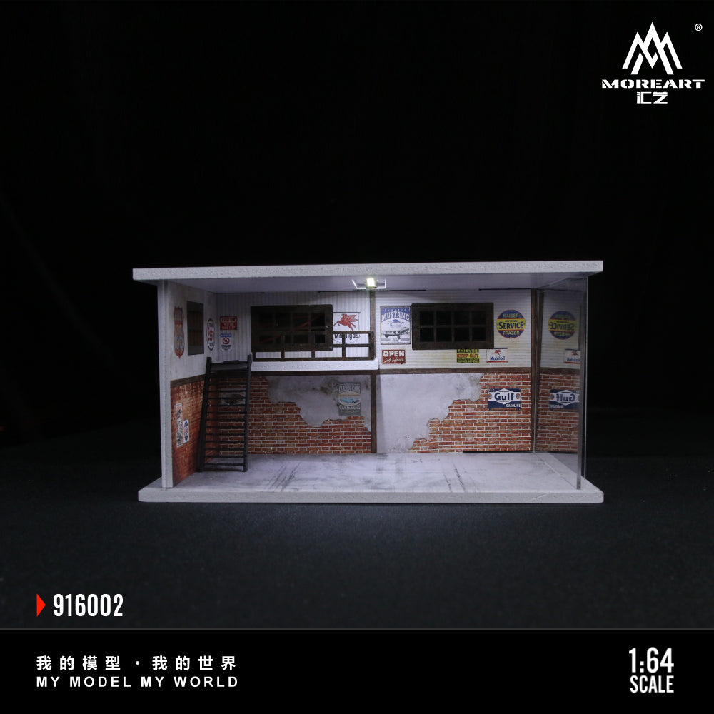 Mini Garage Diorama V2 - MoreART (BAJO PEDIDO)