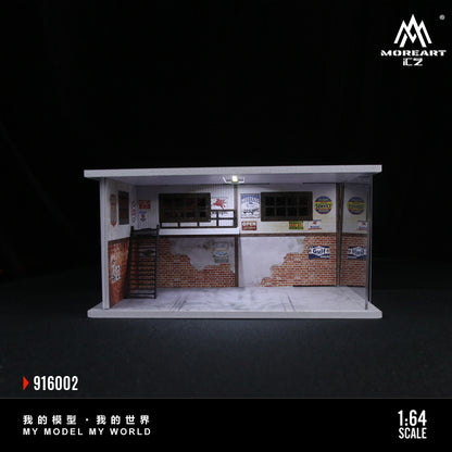 Mini Garage Diorama V2 - MoreART (BAJO PEDIDO)