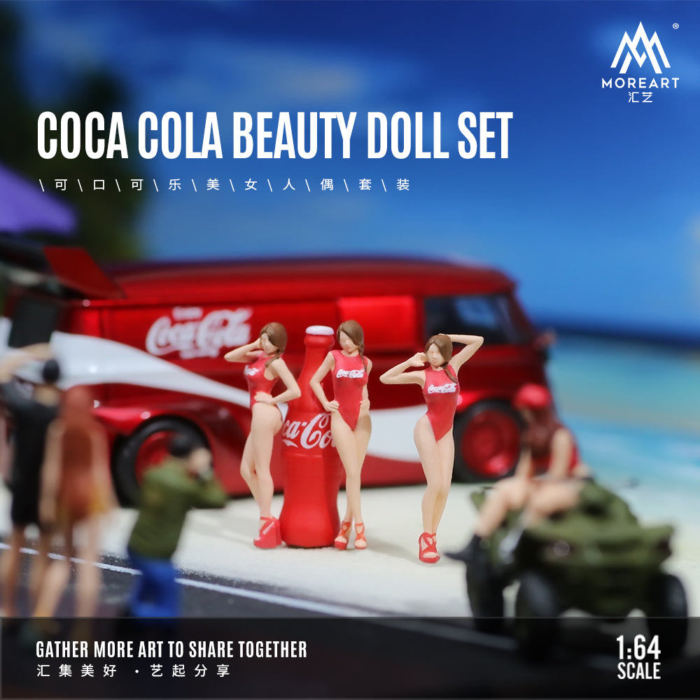 Set de 3 Figuras Coca Cola  - MoreART (BAJO PEDIDO)