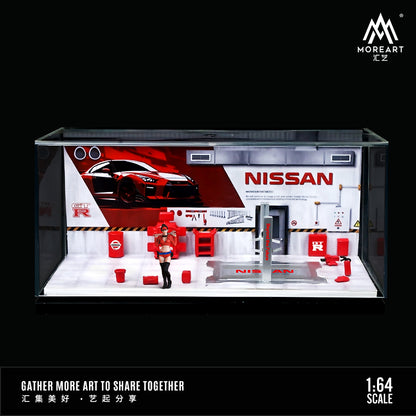 Taller Nissan Diorama - MoreART (BAJO PEDIDO)