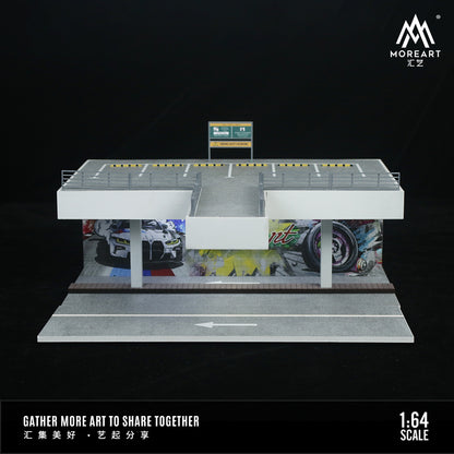 Parqueo 2 niveles con calle Diorama - MoreART (BAJO PEDIDO)
