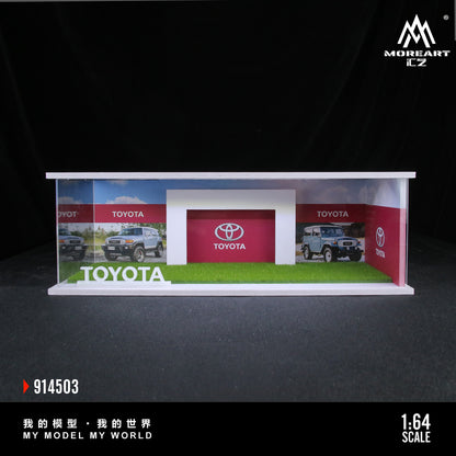 Concesionara TOYOTA Diorama - MoreART (BAJO PEDIDO)