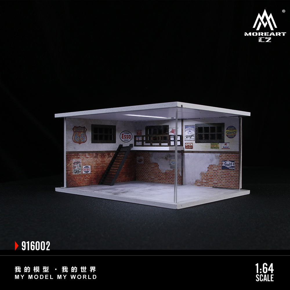 Mini Garage Diorama V2 - MoreART (BAJO PEDIDO)