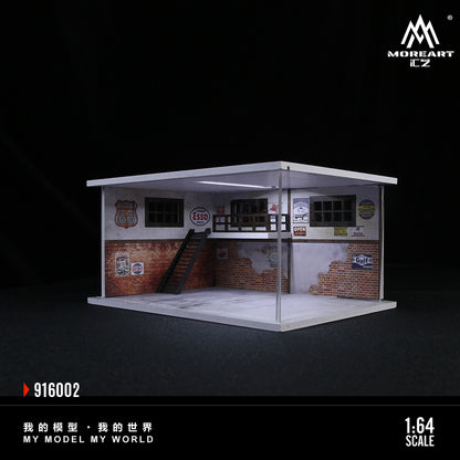 Mini Garage Diorama V2 - MoreART (BAJO PEDIDO)