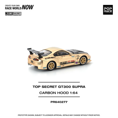 Toyota Top SecretGT300 Chrome Gold  - Pop Race (PRE ORDEN)