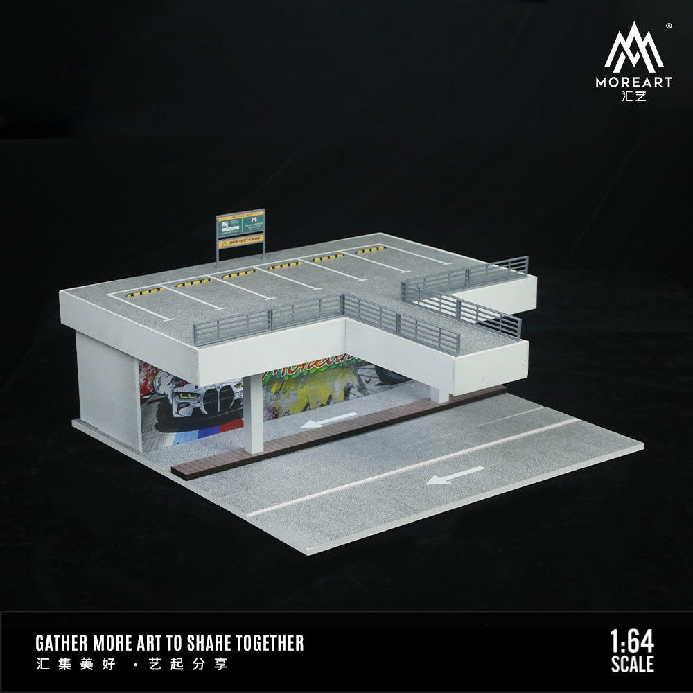 Parqueo 2 niveles con calle Diorama - MoreART (BAJO PEDIDO)